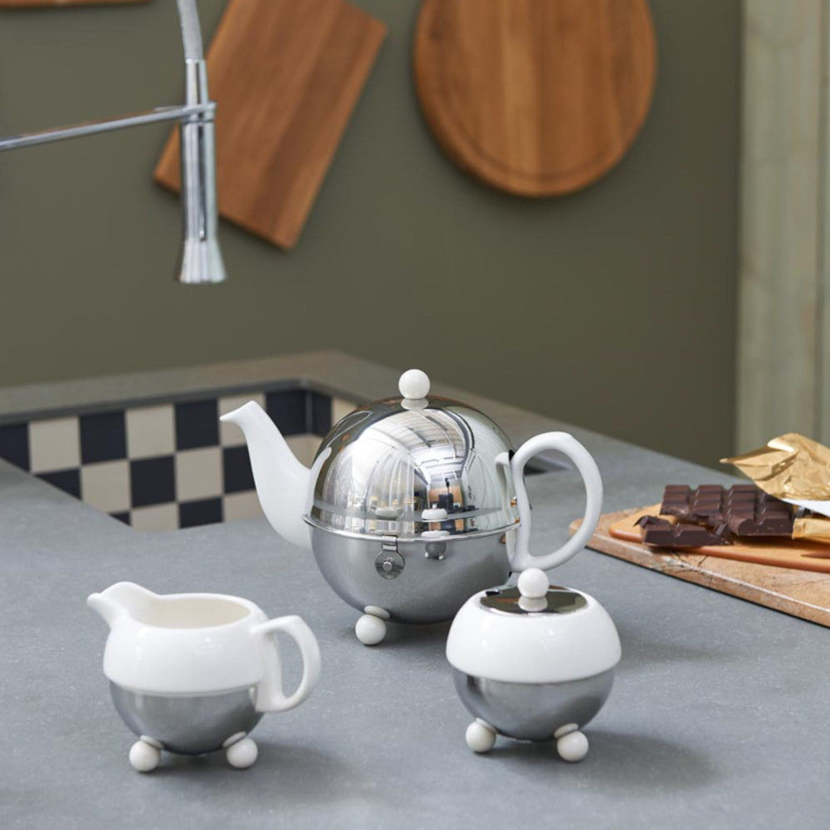 Cosy® Blanc - Théière 0.9 L Bredemeijer - Mathon - 6