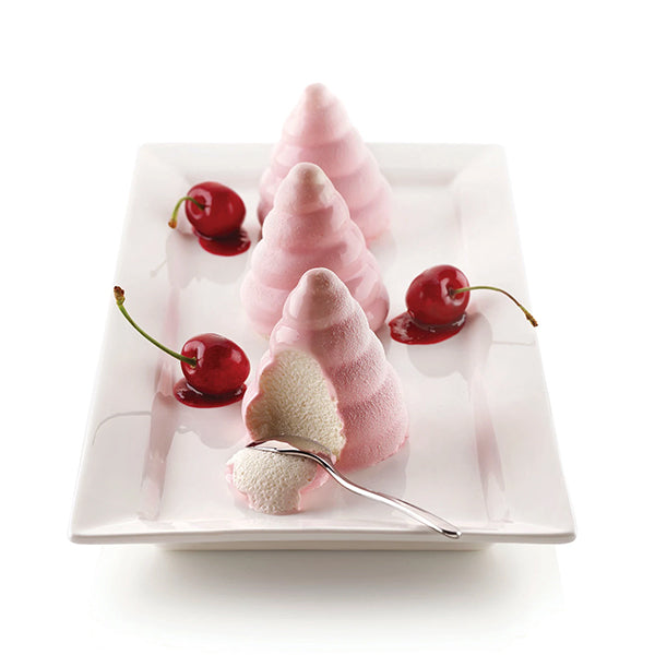 Moule 3D sapin Soffice Incanto silicone platinium Silikomart - Mathon - 6