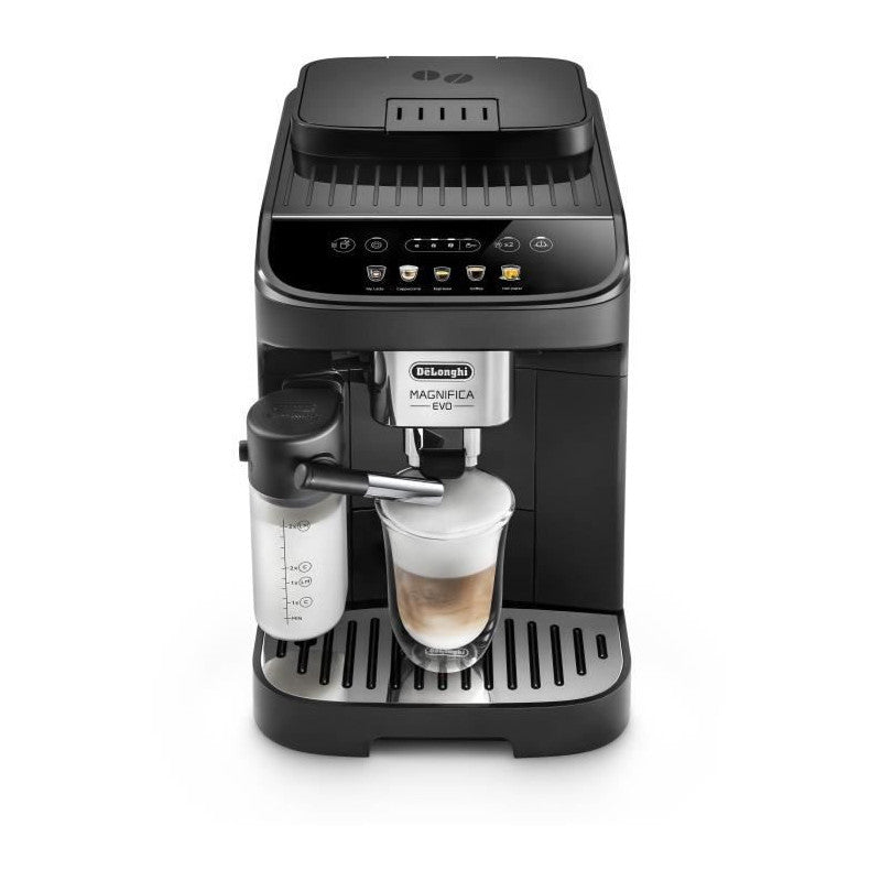 Magnifica Evo, Machine Expresso Avec Broyeur, Technologie Boissons Lactees, Ecam290.61.b, Noir Delonghi - Mathon - 4