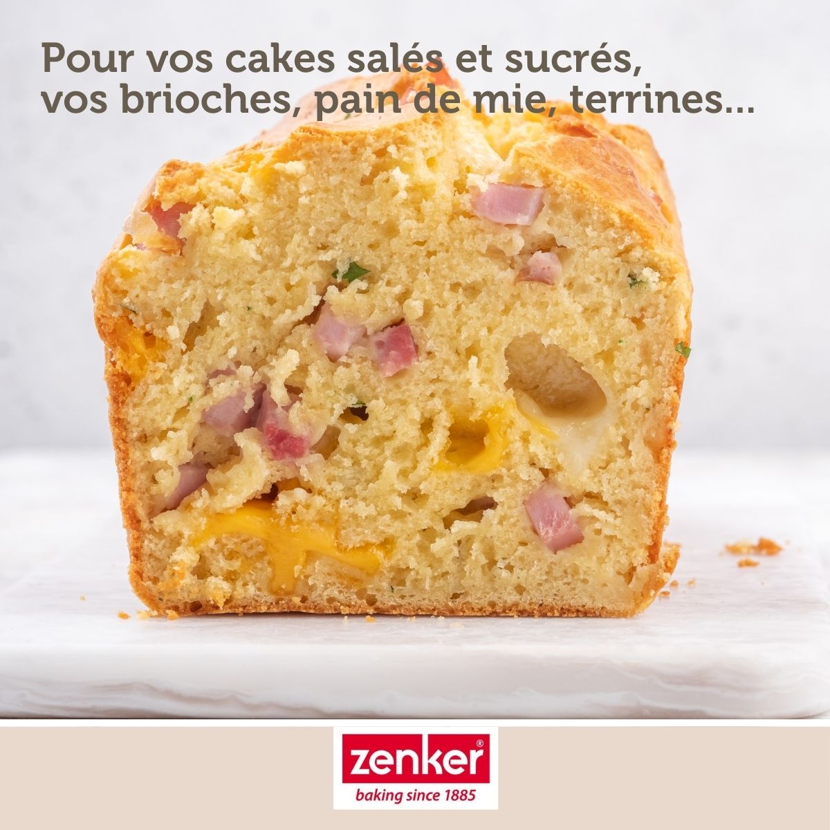 Moule à cake 30 cm Zenker Silver Zenker - Mathon - 6