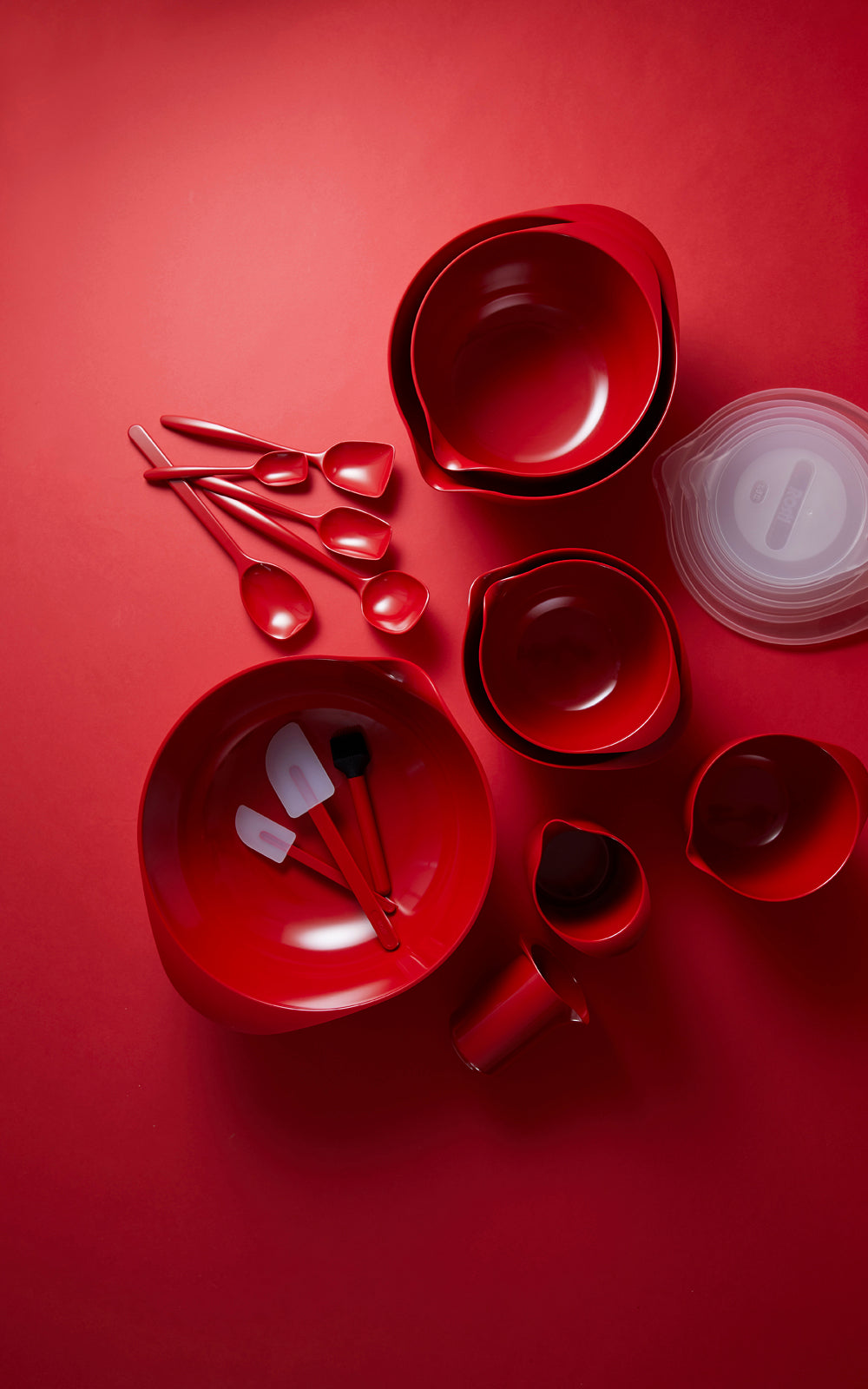 Cuillère de service NEW CLASSIC en durostima® Rouge Rosti - Mathon - 6