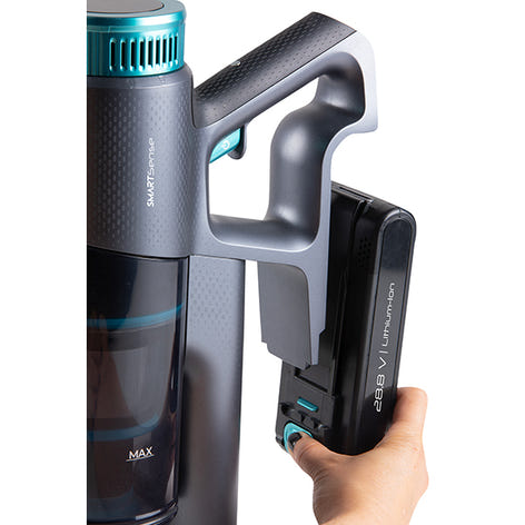 Aspirateur balais 2-en-1 sans fil SmartSense Li-ion 28,8 V 450 W DO252SV Domo - Mathon - 2