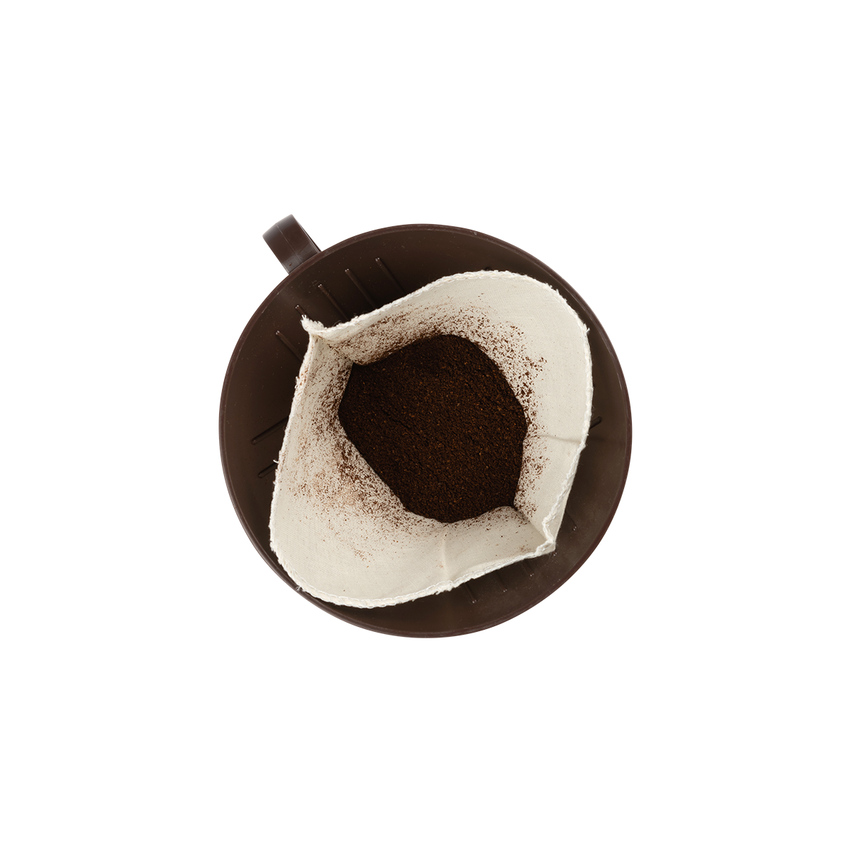 Lot de 2 filtres à café réemployables en coton Fackelmann - Mathon - 6