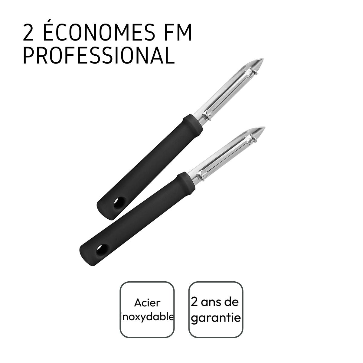 Lot de 2 économes 17,5 cm FM Professional - Mathon - 3