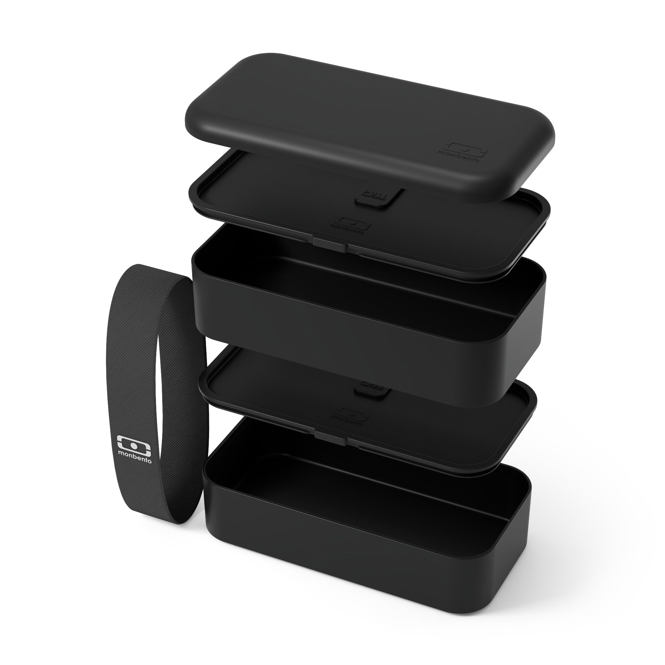 Lunch box 2 compartiments Original 1L Made in France Noir Onyx Monbento - Mathon - 3