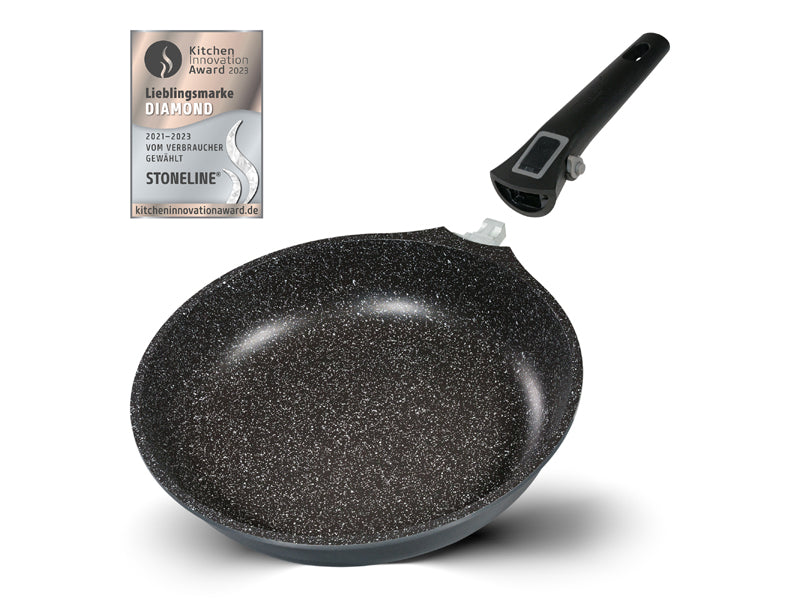 Poêle Imagination PLUS 28 cm, avec poignée amovible Stoneline - Mathon - 5