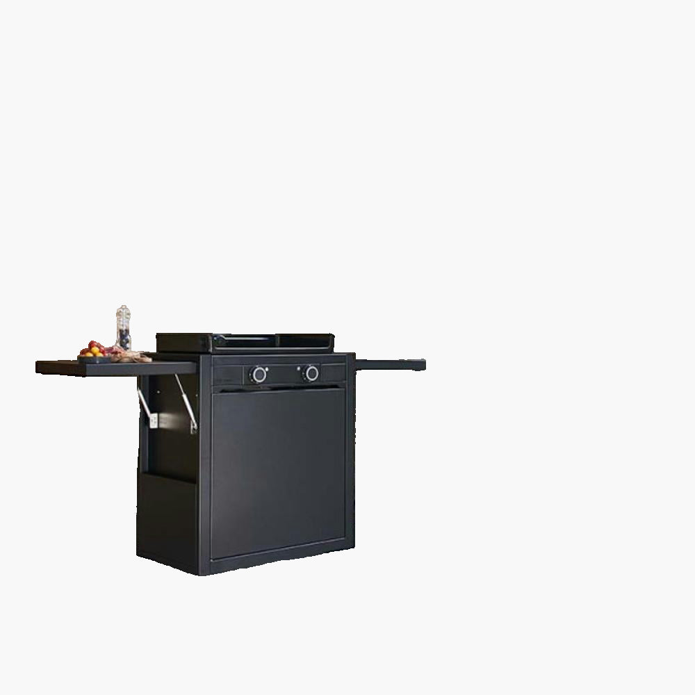 Chariot pour plancha Forge Adour Modern 60 acier noir Forge Adour - Mathon - 1