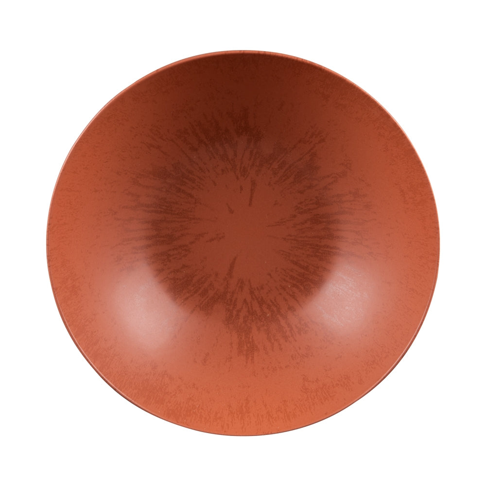 Saladier Onyx 24 cm Terracotta Table passion - Mathon - 2