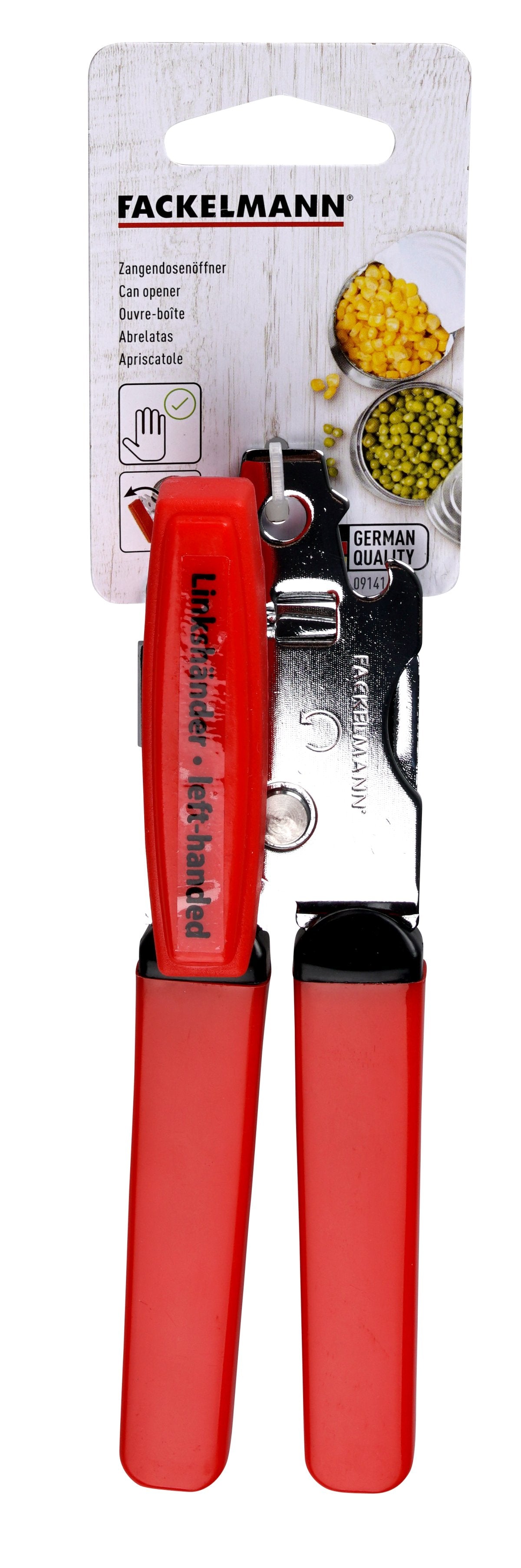 Ouvre boîte 3 en 1 pour gaucher 17 cm  Basic Fackelmann - Mathon - 5