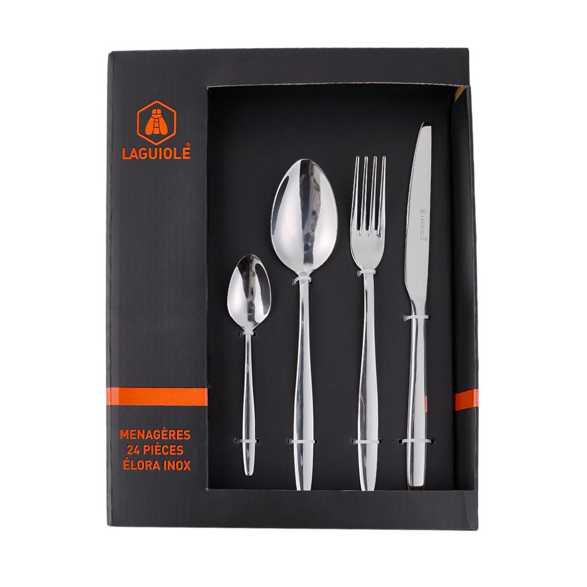 Ménagère 24 pièces - "Cléa inox" Laguiole Cuisson - Mathon - 5