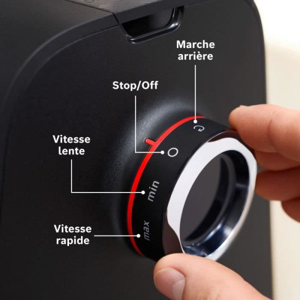 Hachoir A Viande   Série 6 Mfws660b - 500 W - 3 Grilles De Hachoir - Noir Bosch - Mathon - 6