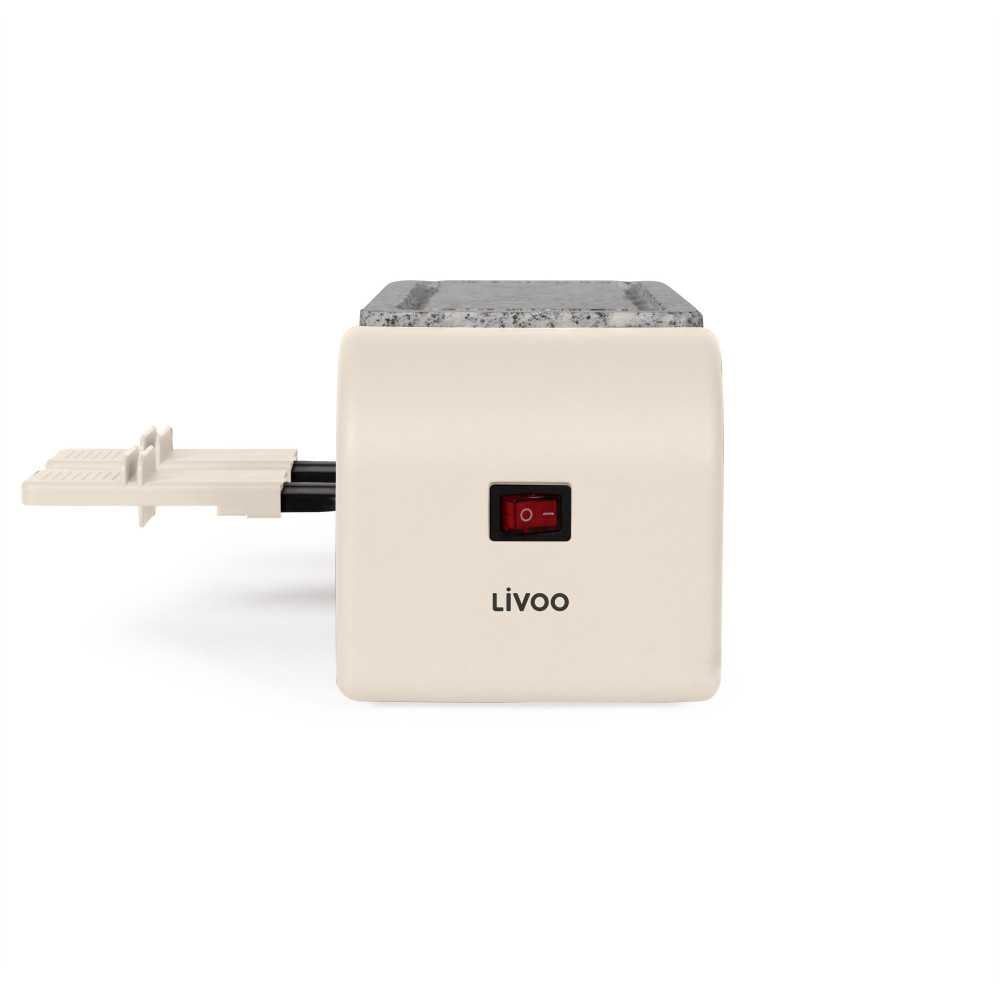 Appareil A Raclette Connectable - Livoo - Doc310c - 2 Personnes - 450 W - Thermostat Automatique Livoo - Mathon - 4