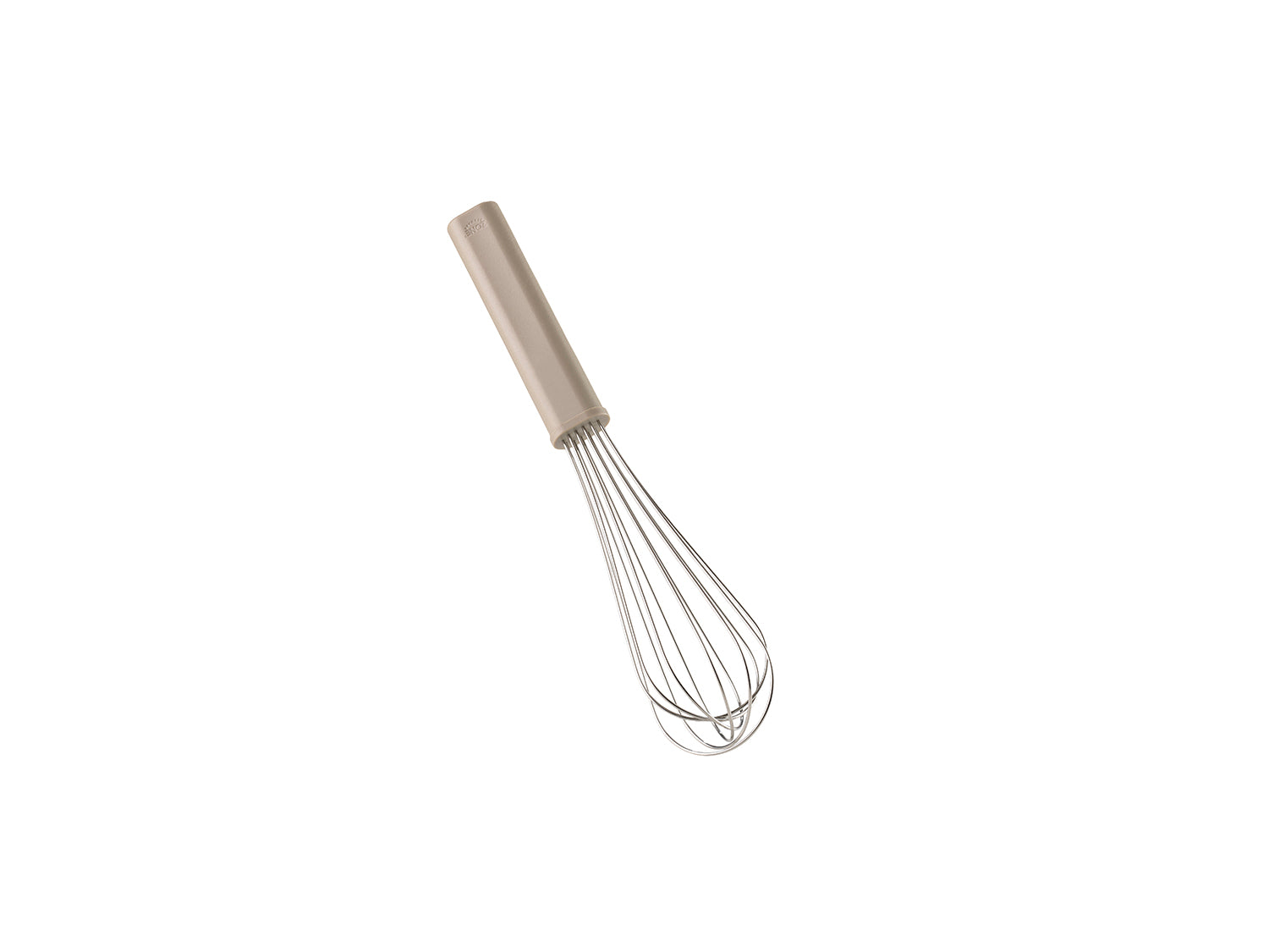 Fouet SINGLES en polypropylène et acier inoxydable Taupe doux Zone Denmark - Mathon - 1