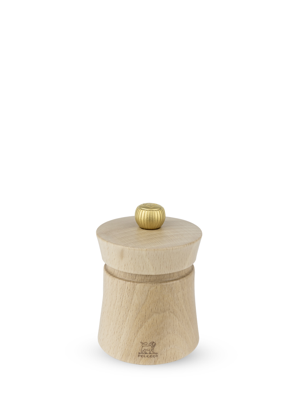 Baya Moulin à sel manuel en bois couleur naturel 8 cm Peugeot - Mathon - 1