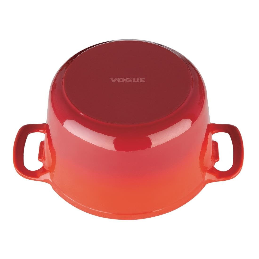 Cocotte en fonte ronde rouge   3.2 L Vogue - Mathon - 5