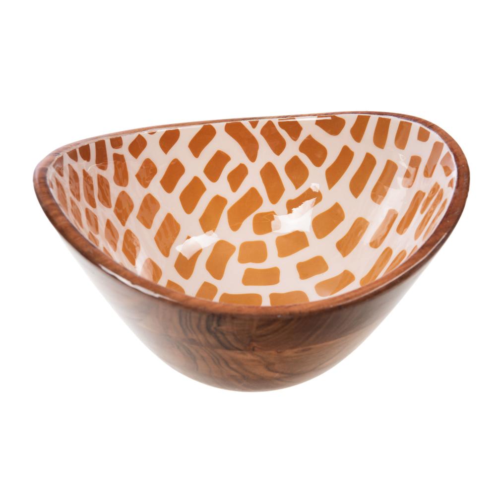 Saladier Isis moutarde 30 cm Amadeus - Mathon - 1