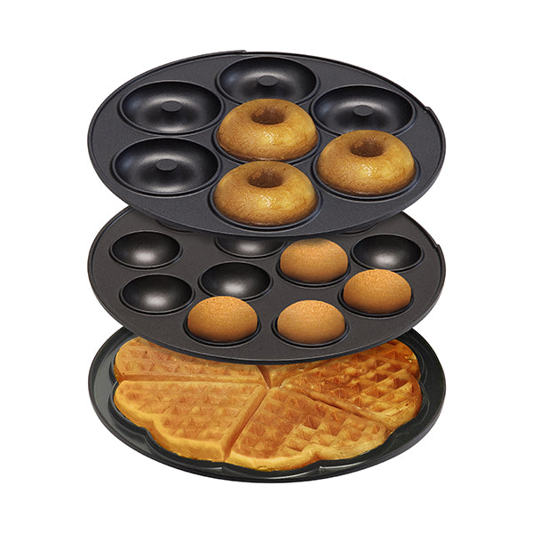 Appareil 3 en 1 : cake-pops, donuts et gaufrettes 700 W ASW238 Bestron - Mathon - 2