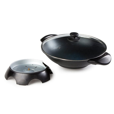 Wok électrique en aluminium 5 L DO8708W Domo - Mathon - 2