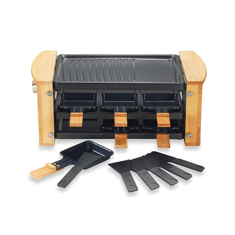 Raclette grill 6 poêlons 900 W Kitchen Chef Professional - Mathon - 2