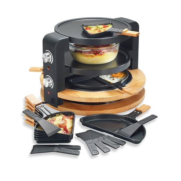 Raclette ronde multifonction 10 poêlons 1500 W Kitchen Chef Professional - Mathon - 5