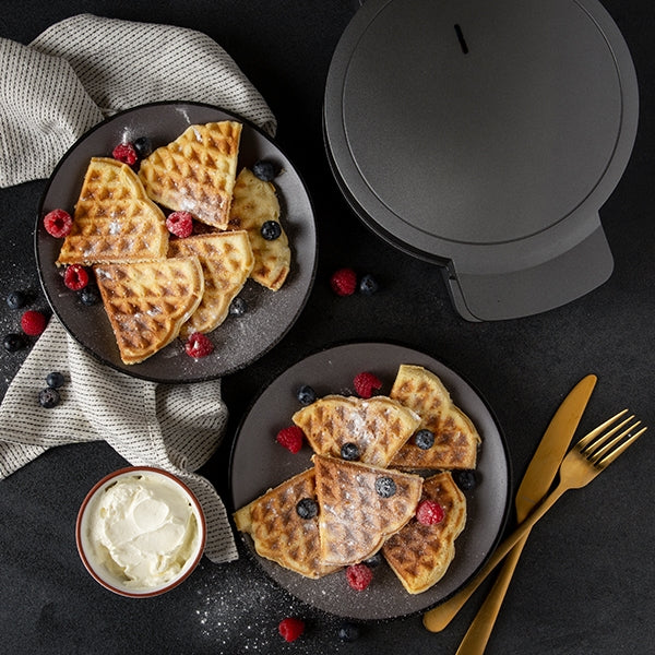 Gaufrier coeur DeLuxe Princess - Mathon - 6