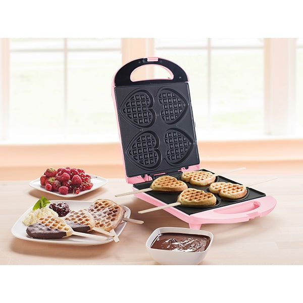 Gaufrier 4 petits coeurs 780 W Bestron - Mathon - 4