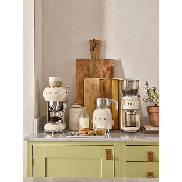 Chocolatière et mousseur de lait crème MFF11CREU Smeg - Mathon - 5