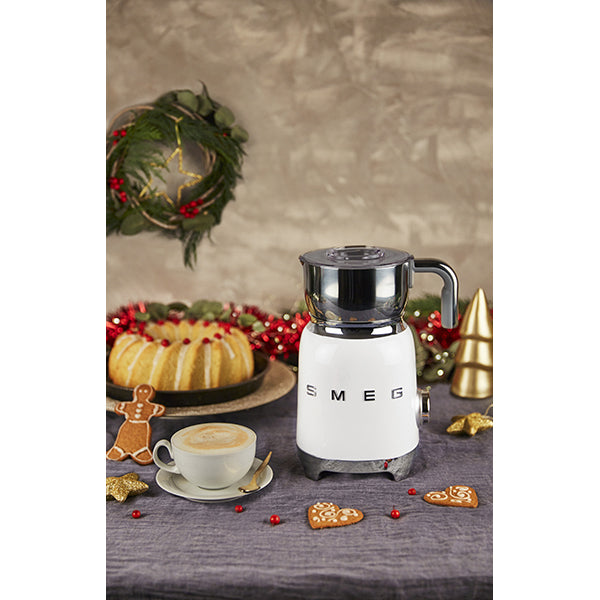 Chocolatière et mousseur de lait 500 W MFF11WHEU blanc Smeg - Mathon - 5