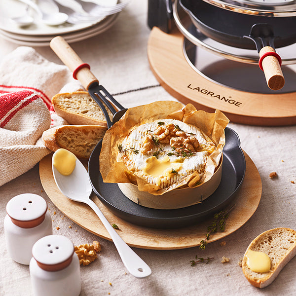Raclette Evolution avec accessoires à fromage et deux grands poêlons Lagrange - Mathon - 5