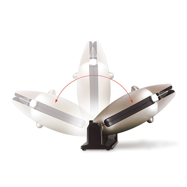 Gaufrier électrique Premium Gaufres® taupe 1200 W Lagrange - Mathon - 5