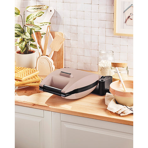 Gaufrier électrique 2 plaques Premium Gaufres® gris minéral 1200 W Lagrange - Mathon - 2
