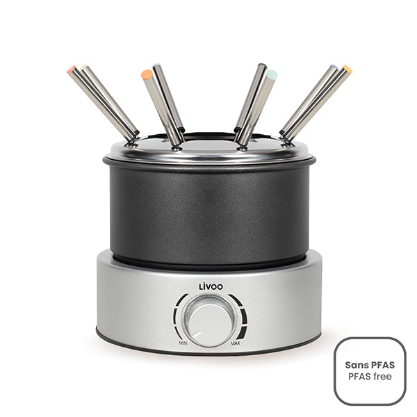 Appareil à fondue électrique 2,4 L 8 personnes 800 W Livoo - Mathon - 1