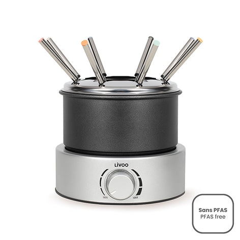 Appareil à fondue électrique 2,4 L 8 personnes 800 W Livoo - Mathon - 1