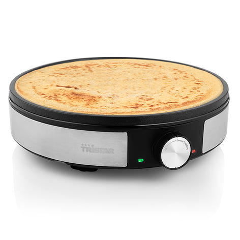 Crêpière électrique 30 cm avec thermostat 1200 W grise BP-2638 Tristar - Mathon - 2