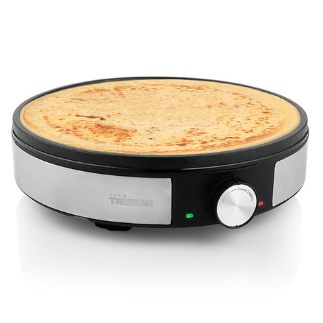 Crêpière électrique 30 cm avec thermostat 1200 W grise BP-2638 Tristar - Mathon - 2