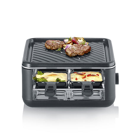 Appareil à raclette 4 personnes avec mini-grill RG 2360 800 W Severin - Mathon - 2