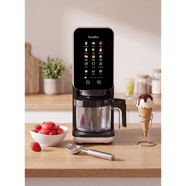 Machine à glace avec écran tactile et 3 bols inclus Master Ice Cream 700 W Terraillon - Mathon - 2