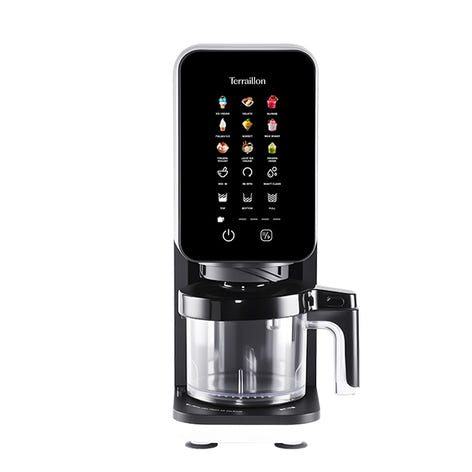 Machine à glace avec écran tactile et 3 bols inclus Master Ice Cream 700 W Terraillon - Mathon - 1