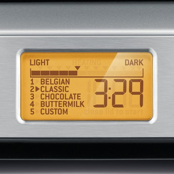 Gaufrier The Smart Waffle™ Pro inox 1000 W SWM620 Sage - Mathon - 3