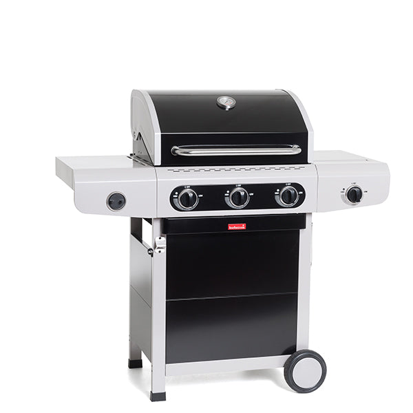 Barbecue au gaz Siesta 310 Black Barbecook - Mathon - 1