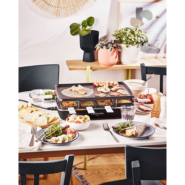 Appareil à raclette Elément gris noir 1200 W   Lagrange - Mathon - 2