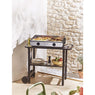 Lot plancha Pro 65 noire avec spatule en inox et sa housse de protection Lagrange - Mathon - 2