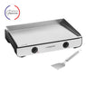 Lot plancha Pro 65 noire avec spatule en inox et sa housse de protection Lagrange - Mathon - 3