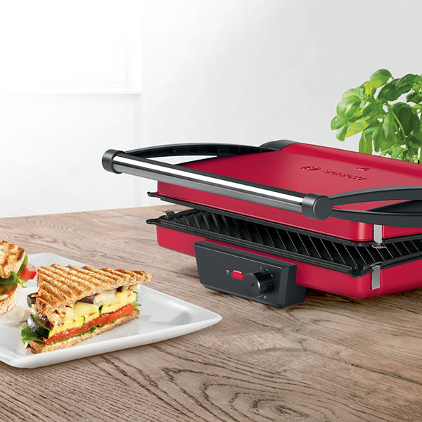 Grill multifonction Série 8 rouge 2000 W TCG4104 Bosch - Mathon - 2