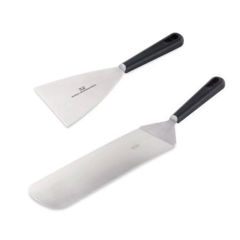 Lot racloir et spatule extra longue pour plancha Sabatier International - Mathon