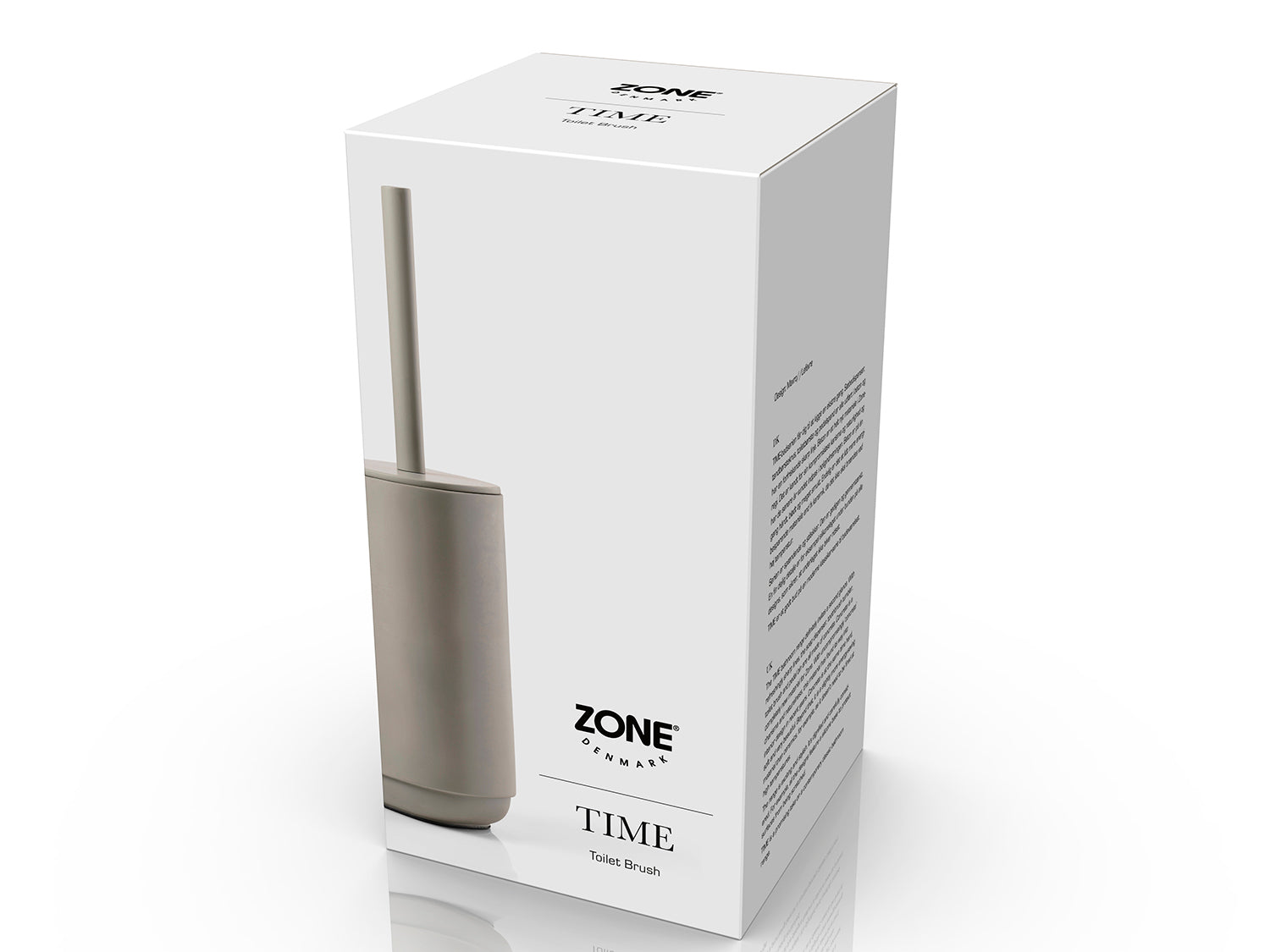 Brosse de toilette TIME en béton et abs Concrete Zone Denmark - Mathon - 2