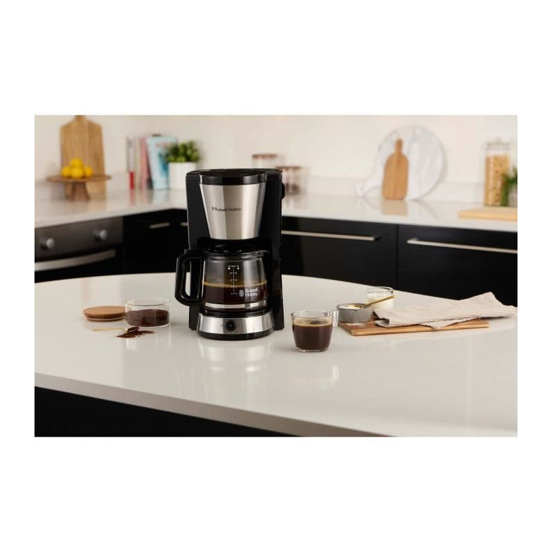 Cafetiere -   - Heaton - 1,25 L - Noir / Inox Russell Hobbs - Mathon - 2