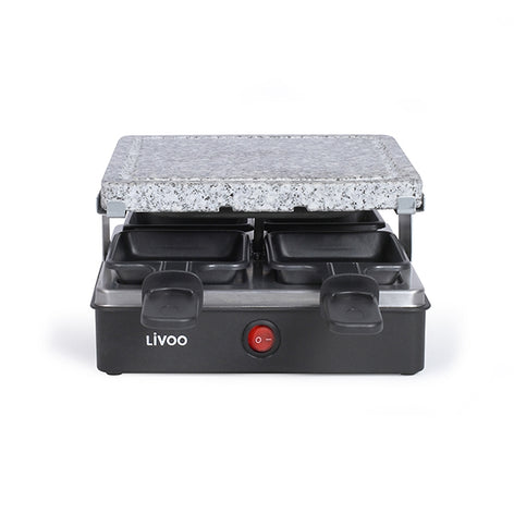 Appareil à raclette 4 personnes 600 W Livoo - Mathon - 1