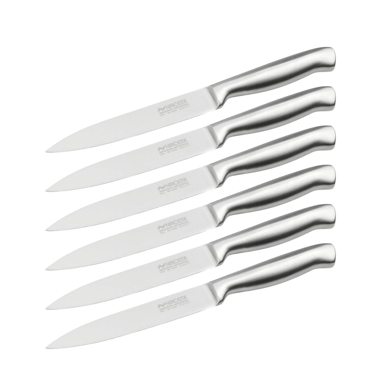 Ensemble de 6 Couteaux de cuisine universel 24 cm en tout  Star Nirosta - Mathon - 1
