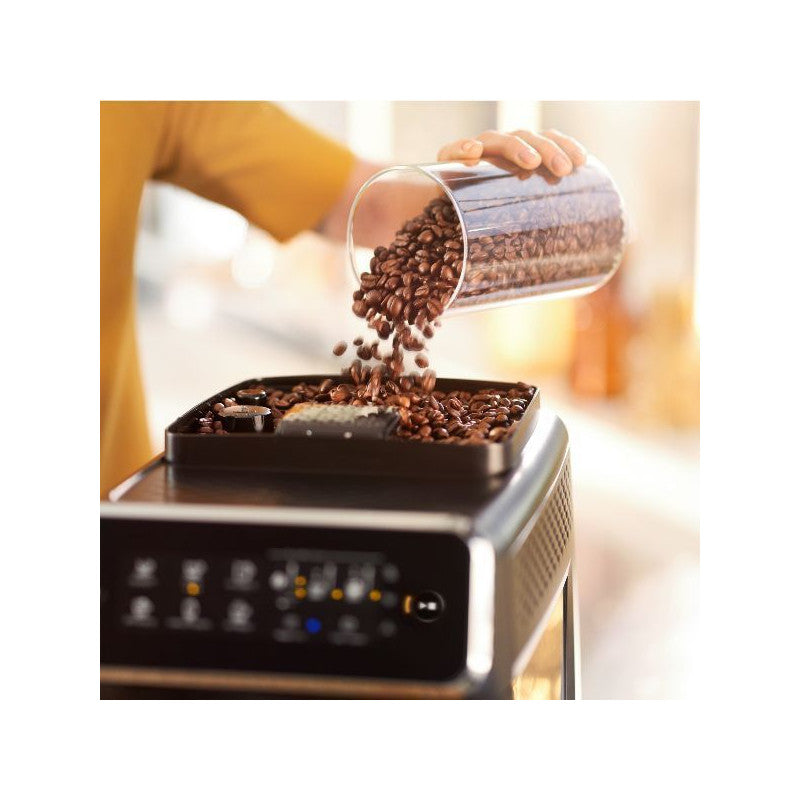 Robot Cafe Ceramique 3boissons 5moutures 3 Reglages Intensite Et Volume   - Ep2224.10 Philips - Mathon - 4